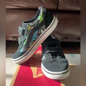 Vans Toddler Old Skool V Cosmic Glow Shoes - Toddler - Size 9.5